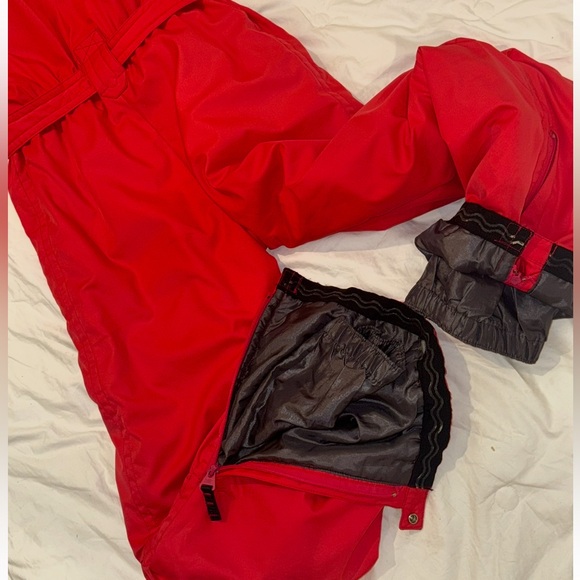 Women’s sz 8 Killy Ski Snowsuit Air & Water A.W.T Retro Red 80s France pristine - Picture 6 of 16